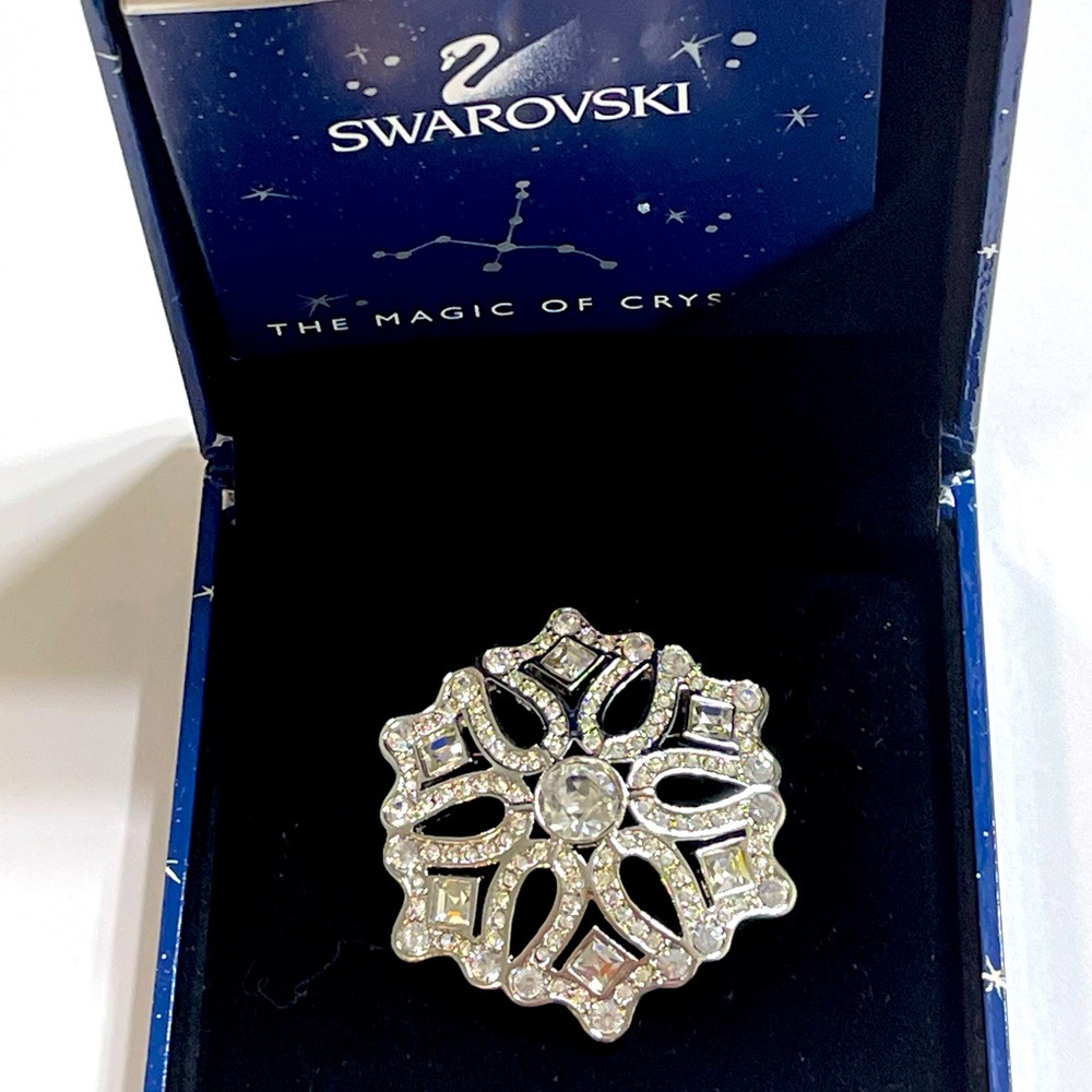 Swarovski Crystal Brooch